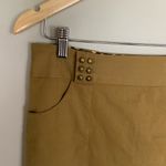 Milly  | Green Silk Blend Mini Skirt Studded | S Photo 2