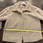 Lea & Viola  light tan teddy jacket, size M Photo 3