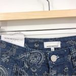 We Wore What The Icon Jean in Paisley Night Sky Size 27 Mid Rise Straight Leg NEW Photo 6