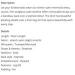 Azazie  x Kendall + Kylie Bronzer Mermaid Pleated Stretch Satin Dress Photo 7