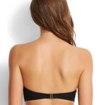Seafolly NWT X Revolve Inka Rib Bustier Bandeau in Black Photo 1
