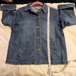 Chico's  A-line Denim Jacket with 3/4 length sleeves-100%‎ Cotton SZ 0/4 Photo 3
