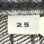 SLVRLAKE Hero Jeans Size 25 Midnight Rider NEW Distress High Rise Fray Straight Black Photo 4