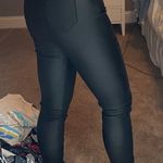 Leather Skinny Pants Black Size L Photo 0