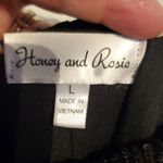 Honey and Rosie  Sparkling Black Mini Dress Photo 1