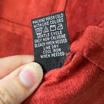 Angie  Fringe Woven Western Vest in Red Oxide Womens Size S NWOT Photo 10