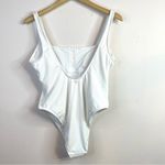 Stoney Clover Lane Stoney Clover X Target White Ribbed Cheeky High Leg One Piece Swimsuit womens L Photo 99
