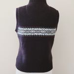 Woolrich  heather brown fair isle  vest size small Photo 4