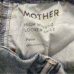 Mother Denim Women’s Size 27 Popism Blue The Looker High Rise Ankle Skinny Jeans Photo 8