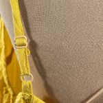 Akemi + Kin Tunic Dress Yellow Gold Slip Embroidery Bell Sleeve Size XL Extra La Photo 13