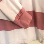 Charles River Apparel NEW Charles River Cotton Rugby Striped Hoodie Sweater Small Monogrammed P Photo 5