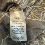 Ivy Jane Top Size M/L Gray Embroidered Peasant Blouse Boho Balloon Sleeve Mature Photo 6