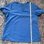 FIGS  Catarina Ceil Blue Scrub Top Shirt Size XL Photo 8