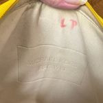 Michael Kors Yellow Neoprene Logo Embossed Adjustable Crossbody Shoulder Bag EUC Photo 8