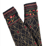 Icelandic Design Wool Tapestry Knit Zip Jacket Nordic Folk Y2K Large F284 Photo 6