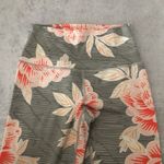 Aerie  Chill Play Move Gray and Floral Leggings Photo 4
