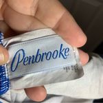 One Piece Penbrooke Blue/White Print V Neck Sleeveless  18 Photo 1