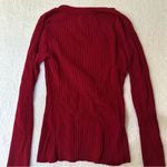 Hillard & Hanson Hillard & Hansons Office Siren Y2K Red/Burgundy Top Photo 1