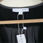 Baltic Born NWT  Sofia Velvet Maxi Dress Womens S Black V-Neck Formal Black Tie Photo 6