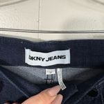 DNKY Dark Wash Denim Cargo Pocket High Rise Wide Leg Jeans NWT 27 Baggy Y2K Blue Photo 1