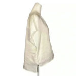 House of Harlow REVOLVE Linen Embroidered Top Medium White Photo 3