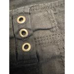 INC International Concepts Women's Black Embellished Ankle Cargo Pants Size 12 Photo 4