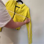 Booty By Brabants  Yellow Zip Up Jacket Photo 4