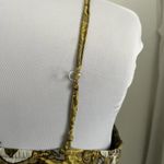 Mlle Gabrielle Boho Tiered Maxi Sundress in Yellow Floral y2k Spaghetti Strap A-Line Dress Photo 6