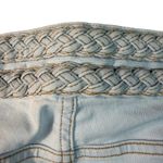 Veronica Beard Jeans Light Wash High Rise Braided Waist Jeans Size 29/8 USA Photo 8