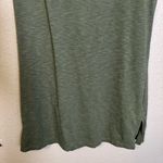 prAna  Women’s Olive Green Open Back Sleeveless Muscle Tee Organic‎ Cotton Photo 4