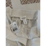 Motherhood Maternity Woven Button Front Maternity Tank Top 100% cotton White M Photo 6