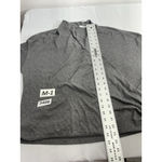 All in Favor Womans XL Gray Pull Over Wrapped Front Ribbed Sweater Photo 4