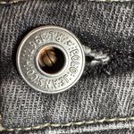 Polo Jeans Co Gray Wash Button Pocket Jeans Size 8 Photo 2