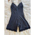 SKIMS  Fits Everybody Lace Triangle Onesie Onyx Size Small Photo 9
