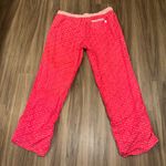 Victoria's Secret  L Pink Heart I Love You Pajama Pants Lounge Sleepwear Womens L Photo 6