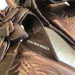 Born Astrid Flower Leather Flip Flop Sandal Size 6 Photo 8