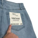 1822 Denim NEW  High Rise Short Exposed Pocket Buttons Coastal Comfort 6/28 Photo 6