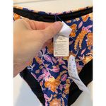 J.Crew Floral Swim Bikini Bottom Navy Pink Orange Size XXL NEW Photo 6