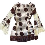 Kori America Boho Lace-Trim Tassel Shift Dress Photo 6