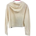 US Cape apparel Xavier university medium cropped hoodie sweater cream blue Photo 3