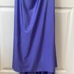 La Femme Strappy Back Ruched Trumpet Gown Size 6 Photo 4