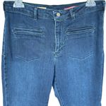 Pilcro Anthropologie  Mid-Rise Slim Puddle Bootcut‎ Jeans Sz 31 Photo 5