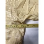 FU DA International Yellow Pale Gold Silk Track Jacket L Size L Photo 5