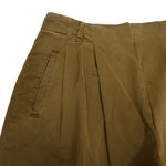 by Anthropologie Womens 2 Pleated Side Zip Short Green Photo 3