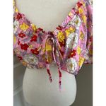 VERO MODA  Floral Crop Top Size large Photo 1