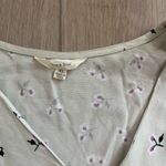 Sim & Sam  Women's Floral V-Neck Button Blouse Size XL Photo 1