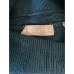 Evolution  by Cyrus Blue Ribbed Knit Turtleneck Sweater Tunic Shirt Top Womens 2X Photo 4