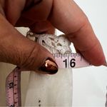 Free People  beaded sheer sleeveless blouse Women’s SIZE‎ MEDIUM festival fairy Photo 5