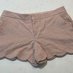 Club Monaco  shorts.  Size 6. Scalloped hem.  Pockets all around. Dusty pink. Photo 0