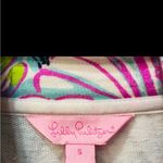 Lilly Pulitzer 1/4 Zip Sweatshirt Womens Sz small Photo 1